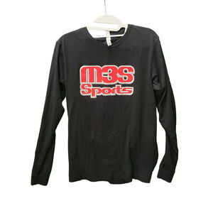 Bella-Canvas Mens T-Shirt Multicolor Size Medium 100% Cotton Long Sleeve M3S